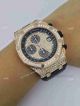 Replica Audemars Piguet Watch Rose Gold Case Over The Sky Star Black Leather  (8)_th.jpg